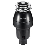 VEVOR Garbage Disposal 3/4 HP Continuous Food Waste Disposer 3600 RPM 3-Bolt