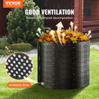 VEVOR Compost Bin 832.8 L, Outdoor Expandable Composter, Easy to Setup & Large Capacity Composting Bin, Fast Creation of Fertile Soil