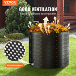 VEVOR Compost Bin 832.8 L, Outdoor Expandable Composter, Easy to Setup & Large Capacity Composting Bin, Fast Creation of Fertile Soil