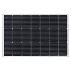 VEVOR 4PCS 100W Monocrystalline Solar Panels, 23% High-Efficiency Mono PV Module with Stable MC4 Output & Aluminum Frame, IP65 Waterproof Solar Panel for Car Boat RV Flat Rooftop Off-Grid Applications