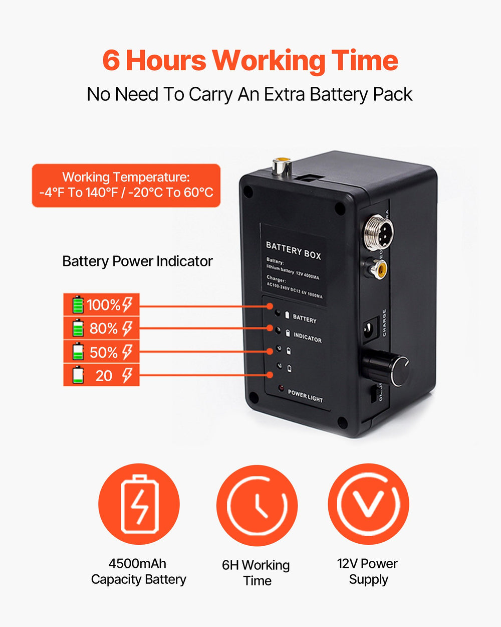 VEVOR Sewer Camera, Pipe Inspection Camera 30M, Sewer Inspection Video Camera 7” Monitor Pipeline Inspection Camera Drain Camera Industrial Endoscope HD DVR Recorder with 8GB Card