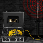 VEVOR Sewer Camera, Pipe Inspection Camera 30M, Sewer Inspection Video Camera 7” Monitor Pipeline Inspection Camera Drain Camera Industrial Endoscope HD DVR Recorder with 8GB Card