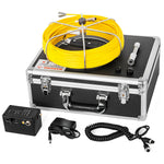 VEVOR Sewer Camera, Pipe Inspection Camera 30M, Sewer Inspection Video Camera 7” Monitor Pipeline Inspection Camera Drain Camera Industrial Endoscope HD DVR Recorder with 8GB Card