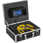 VEVOR Sewer Camera, Pipe Inspection Camera 30M, Sewer Inspection Video Camera 7” Monitor Pipeline Inspection Camera Drain Camera Industrial Endoscope HD DVR Recorder with 8GB Card