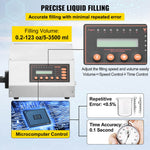 VEVOR Liquid Filling Machine 5-3500ml GFK-160 LCD Display Digital Control Pump Liquid Filler Machine Automatic Liquid Filling Machine