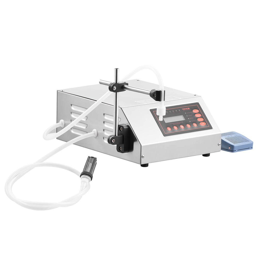 VEVOR Liquid Filling Machine 5-3500ml GFK-160 LCD Display Digital Control Pump Liquid Filler Machine Automatic Liquid Filling Machine