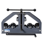 VEVOR Tube Roller Bender, Max 1-1/2" Manual Tube Pipe Roller Bender with 6 Dies, 360° Copper Aluminum Pipe Bending Tool for Square, Round Tube & Flat Bar, Ideal for HVAC Air Conditioning Auto Repair