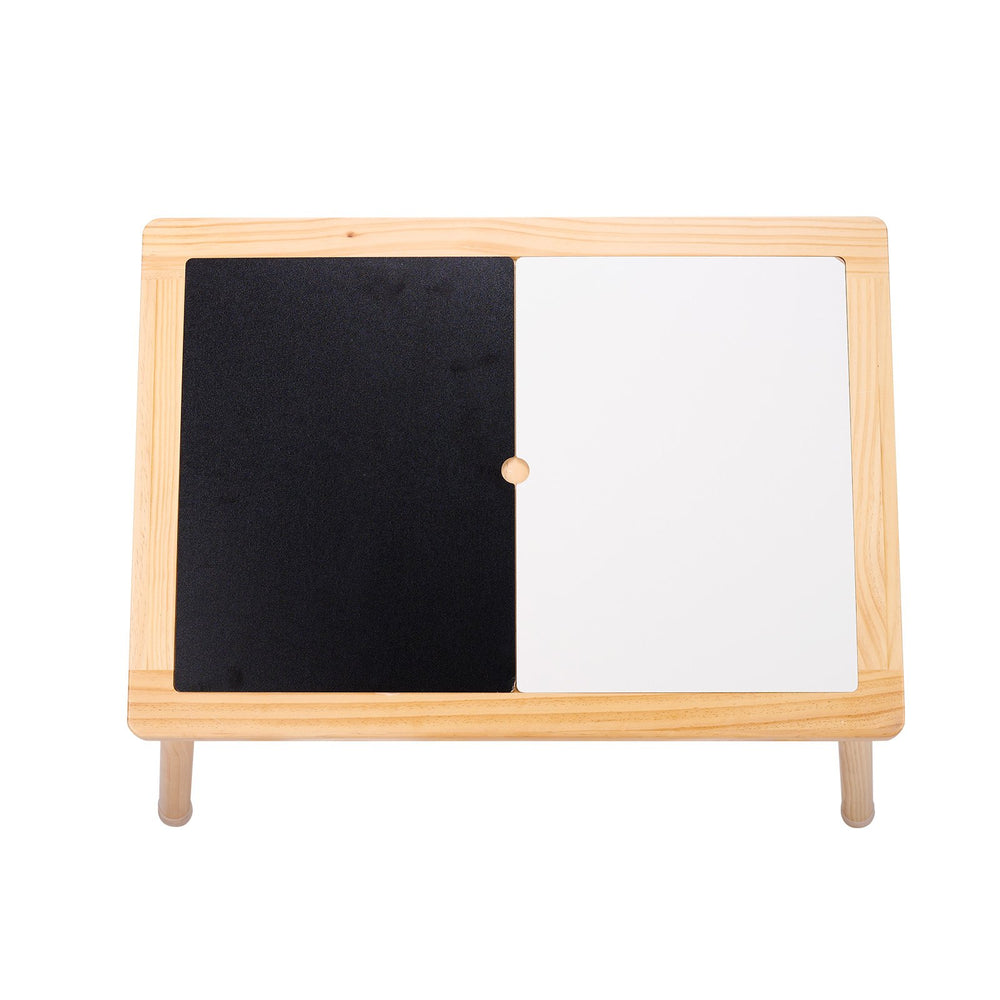 VEVOR Sensory Table for Toddlers, Kids Activity Table with 3 Foldable Storage Bins & Double-Sided Board, Indoor/Outdoor Play Sand and Water Table, Wooden Kids Sensory Table for Drawing Studying Dining