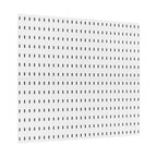 VEVOR Pegboard Combination Kit, 11" x 11" Plastic Pegboard, 4 Panels, Peg Board Wall Organizer Kit with Accessories, for Garage Tool Storage Kitchen Living Room Craft Room Office Bathroom Home, White