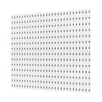 VEVOR Pegboard Combination Kit, 11" x 11" Plastic Pegboard, 4 Panels, Peg Board Wall Organizer Kit with Accessories, for Garage Tool Storage Kitchen Living Room Craft Room Office Bathroom Home, White