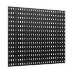 VEVOR Pegboard Combination Kit, 11" x 11" Plastic Pegboard, 4 Panels, Peg Board Wall Organizer Kit with Accessories, for Garage Tool Storage Kitchen Living Room Craft Room Office Bathroom Home, Black