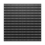 VEVOR Pegboard Combination Kit, 11" x 11" Plastic Pegboard, 4 Panels, Peg Board Wall Organizer Kit with Accessories, for Garage Tool Storage Kitchen Living Room Craft Room Office Bathroom Home, Black
