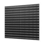 VEVOR Pegboard Combination Kit, 11" x 11" Plastic Pegboard, 4 Panels, Peg Board Wall Organizer Kit with Accessories, for Garage Tool Storage Kitchen Living Room Craft Room Office Bathroom Home, Black
