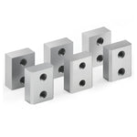 VEVOR Rebar Cutter Blades, 6 Pcs Replacement Jaw Blades for 1-1/4 Inch 32mm #10 Electric Rebar Cutter, Double-sided, CR12MOV High-Hardness Steel, Fast Efficient with Screws and Spring Washer