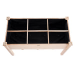 VEVOR Wooden Raised Garden Bed Planter Box 120 x 58 x 76 cm Flower Vegetable Herb