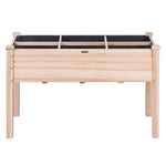 VEVOR Wooden Raised Garden Bed Planter Box 120 x 58 x 76 cm Flower Vegetable Herb