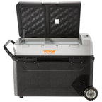 VEVOR Portable Car Refrigerator Freezer Compressor 56Qt Dual Zone for Car Home