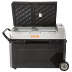 VEVOR Portable Car Refrigerator Freezer Compressor 56Qt Dual Zone for Car Home