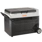VEVOR Portable Car Refrigerator Freezer Compressor 56Qt Dual Zone for Car Home