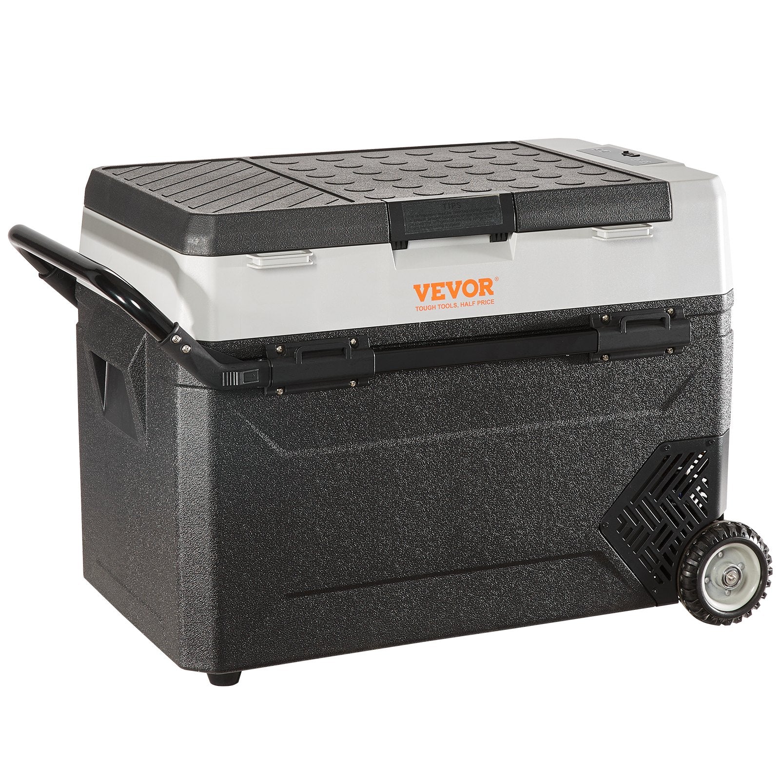 VEVOR Portable Car Refrigerator Freezer Compressor 56Qt Dual Zone for Car Home