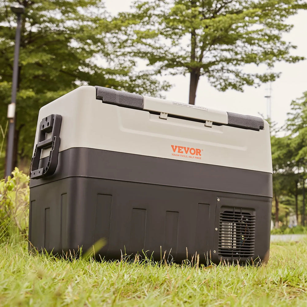 VEVOR Portable Car Refrigerator Freezer Compressor 54.9 L Dual Zone for Car Home