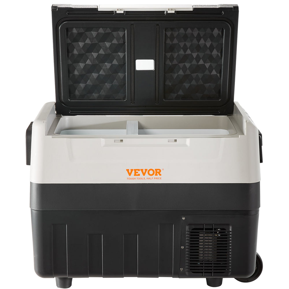 VEVOR Portable Car Refrigerator Freezer Compressor 54.9 L Dual Zone for Car Home