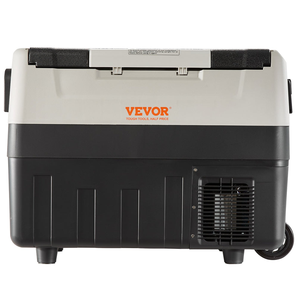 VEVOR Portable Car Refrigerator Freezer Compressor 54.9 L Dual Zone for Car Home