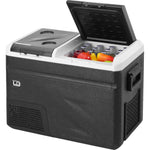 VEVOR Portable Car Refrigerator, with Ice Making Function, 12 Volt Car Refrigerator Fridge, 36 L Single Zone Portable Freezer, -4℉-68℉ Adjustable Temperature, Compressor Cooler for Camping, Car, RV