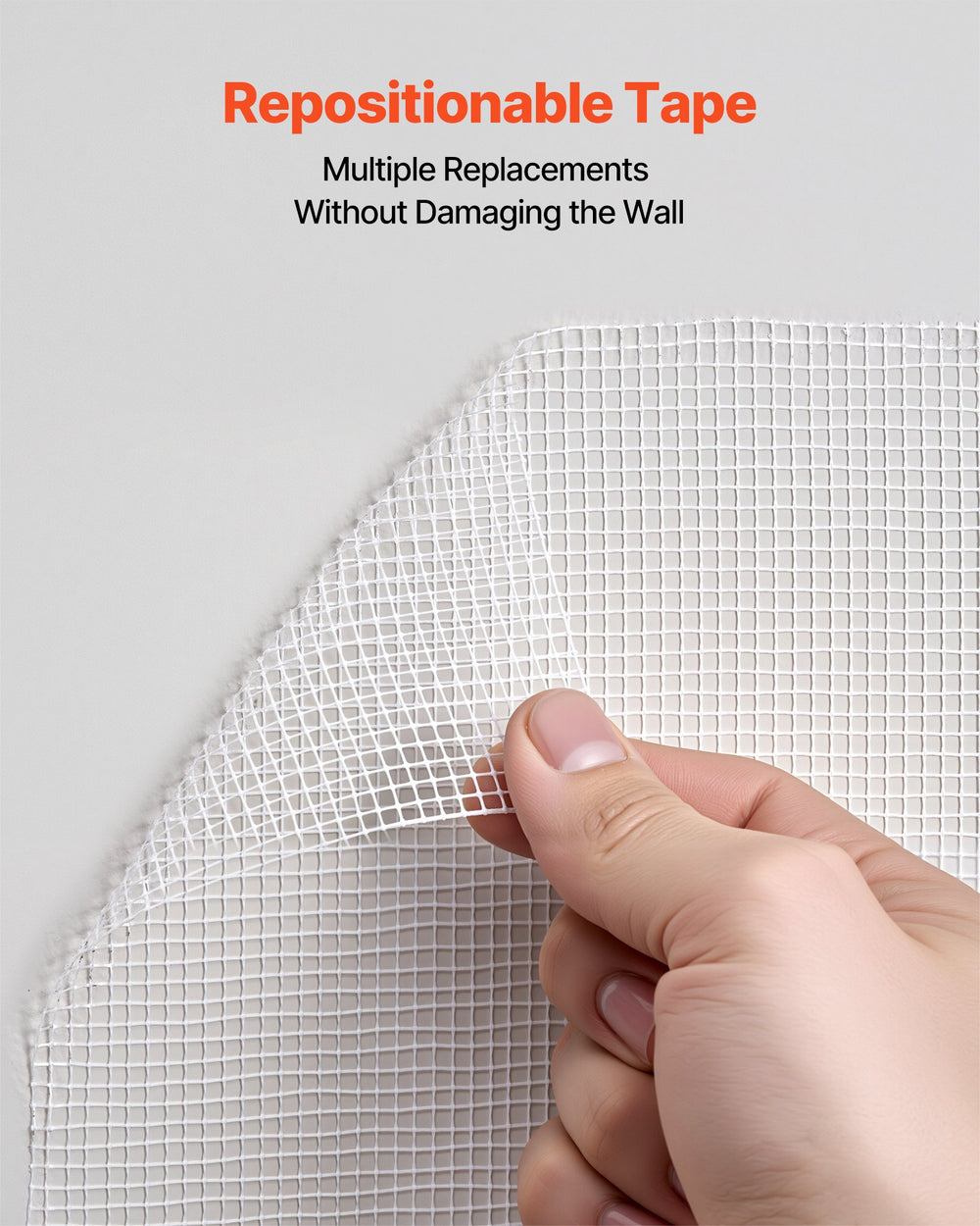 VEVOR Drywall Mesh Tape, 150mm W x 30m L Self-Adhesive Fiberglass Drywall Joint Tape, 12 Rolls Dry Wall Patch for Easy Sheetrock Ceiling Crack Repair, to Achieve Smooth Even Wall Surface