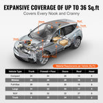 VEVOR Car Sound Deadening Mat, 200 mil 3.3sq.m Automotive Sound Deadener, High Density Foam Sound Deadener Material & Heat Barrier, Double Layer Waterproof Structure Acoustic Insulation Mat