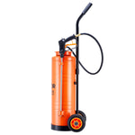 VEVOR Industrial Sprayer, 17L Large Capacity, Stainless Steel Concrete Sprayer with Ergonomic Handle & Removable Cart, 1.2 m & 3 m Hose, Concrete Sealer Sprayers for Form Oils Construction
