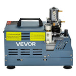 VEVOR High Pressure Compressor, 4500PSI/30MPA High Pressure Air Compressor, 1800W 220V Automatic Pressure Relief Air Rifle Compressor Suitable for Paintball Air Rifle, PCP Rifle, Diving Bottle