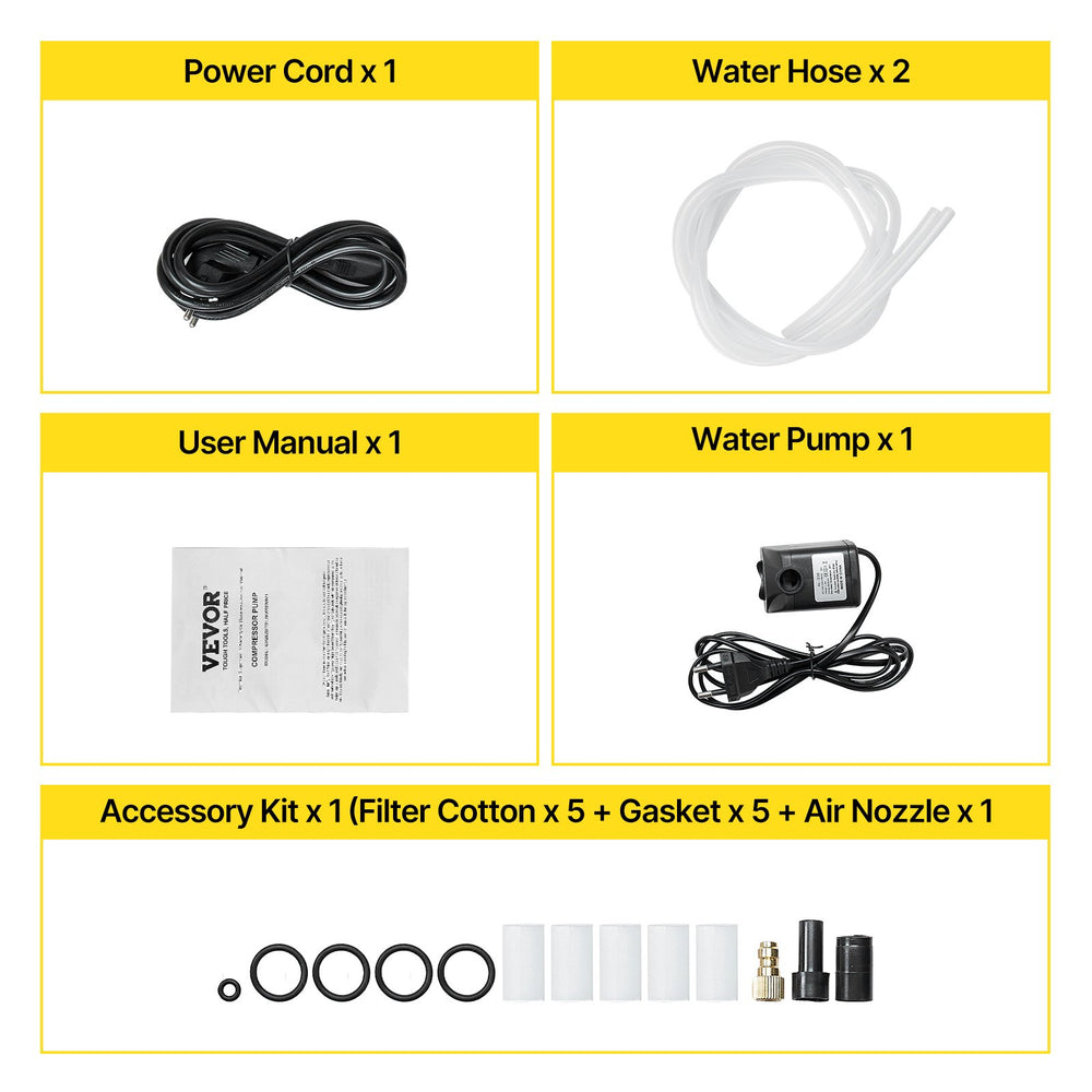 VEVOR High Pressure Compressor, 4500PSI/30MPA High Pressure Air Compressor, 1800W 220V Automatic Pressure Relief Air Rifle Compressor Suitable for Paintball Air Rifle, PCP Rifle, Diving Bottle