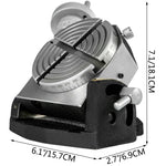 VEVOR Rotary Table 4 INCH/100 MM Horizontal Vertical Rotary Table 4-Slot Rotary Table for Milling Machine MT-2 Rotary Table for Milling 360 Degrees Precision Rotary Table for Milling Drilling Vise