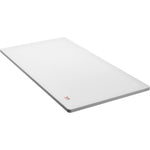 VEVOR Table Top, 55" x 28" x 1", 220.5 lbs Load Capacity, Universal One-Piece Particle Board Desktop for Height Adjustable Electric Standing Desk Frame, Rectangular Countertop for Home and Office Desk