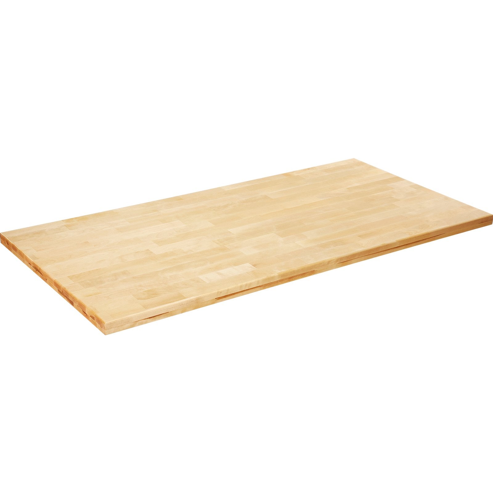 VEVOR Wood Table Top, 47.2" x 29.5" x 1.5", 330lb Load Capacity, Universal Solid One-Piece Maple Wood Desktop for Height Adjustable Electric Standing Desk Frame, Rectangular Countertop for Home Office