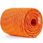 VEVOR Arborist Tree Climbing Rope Double Braid Polyester 1/2"/1.3 cm x 220'/67.1 m 48-Strand