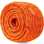 VEVOR Arborist Tree Climbing Rope Double Braid Polyester 1/2"/1.3 cm x 120'/36.6 m 48-Strand