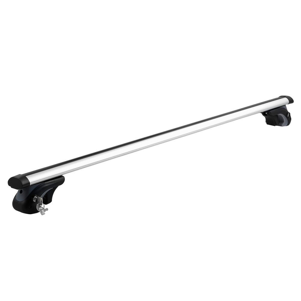 VEVOR Universal Roof Rack Crossbar 119.9 cm Length for Vehicle w/ Raised Side Rail