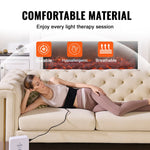 VEVOR Red Light Therapy Mat for Body 120PCS LED Light Therapy Pad 2 Wavelengths