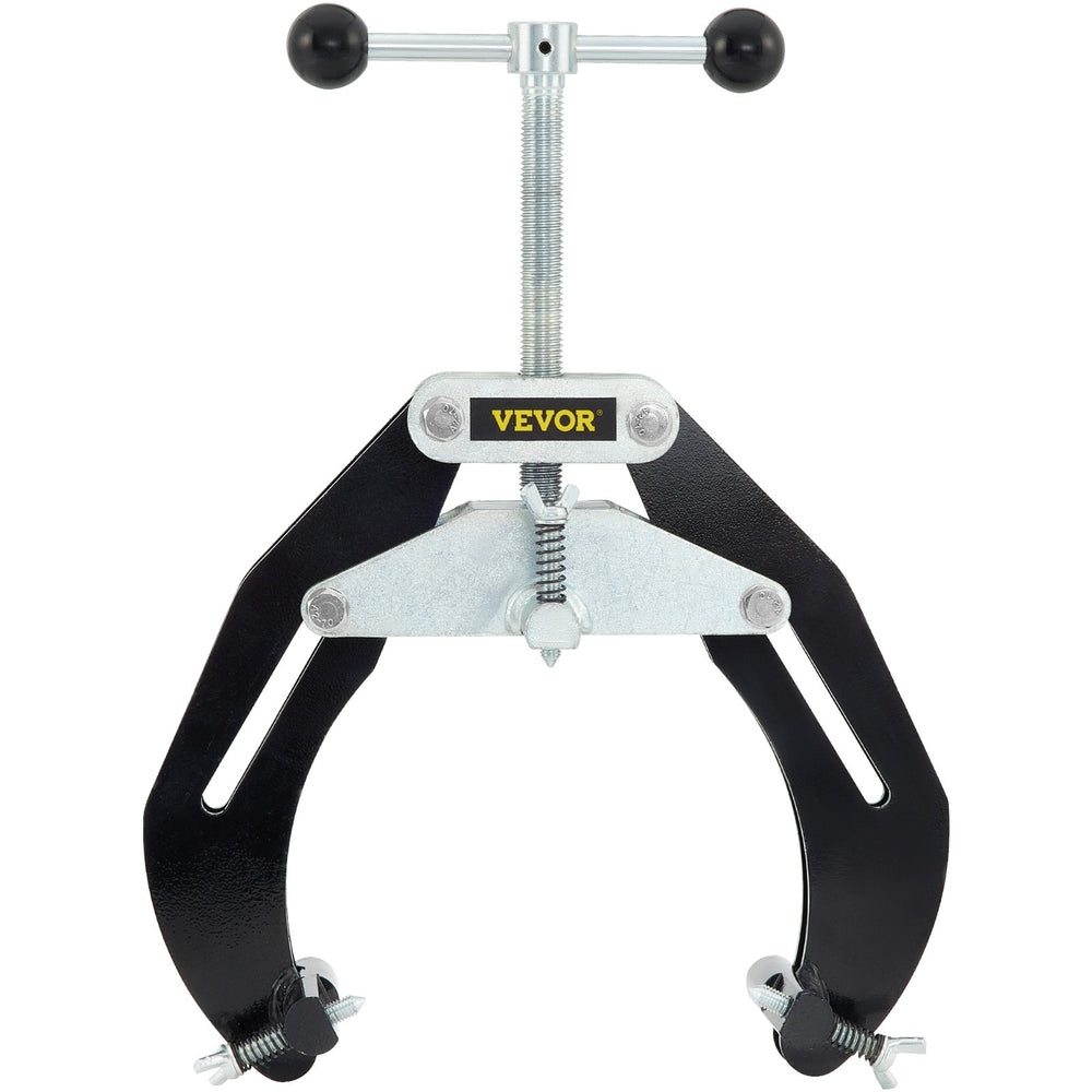 VEVOR Ultra Clamp, 2 to 6 In Diameter, High Strength Pipe Clamp with Quick Acting Screws, Steel Pipe Alignment Tool with Lightweight Design, Black
