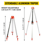 VEVOR  Red Rotary Laser Level Self Leveling Measuring Automatic Self-leveling laser level 360-degree Rotary Scanning 500m + Tripod + 5m Staff