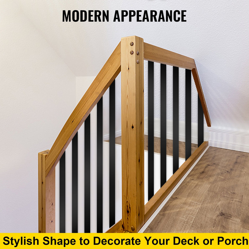 VEVOR Deck Balusters Metal Deck Spindles 76 Pack 29.5" Aluminum Alloy Railing