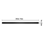 VEVOR Deck Balusters Metal Deck Spindles 76 Pack 29.5" Aluminum Alloy Railing
