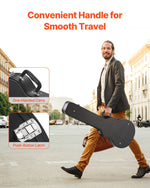 VEVOR Electric Guitar Hard Case 41.34 in/105cm With Lock And Key for LES Paul Guitars
