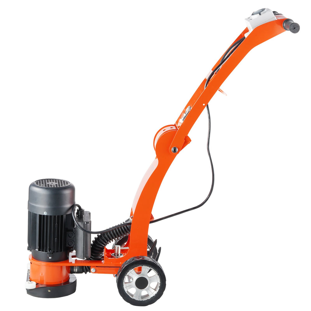 VEVOR Concrete Floor Grinder 7"/17.8 cm Walk-Behind Polisher 2.0HP Adjustable Machine
