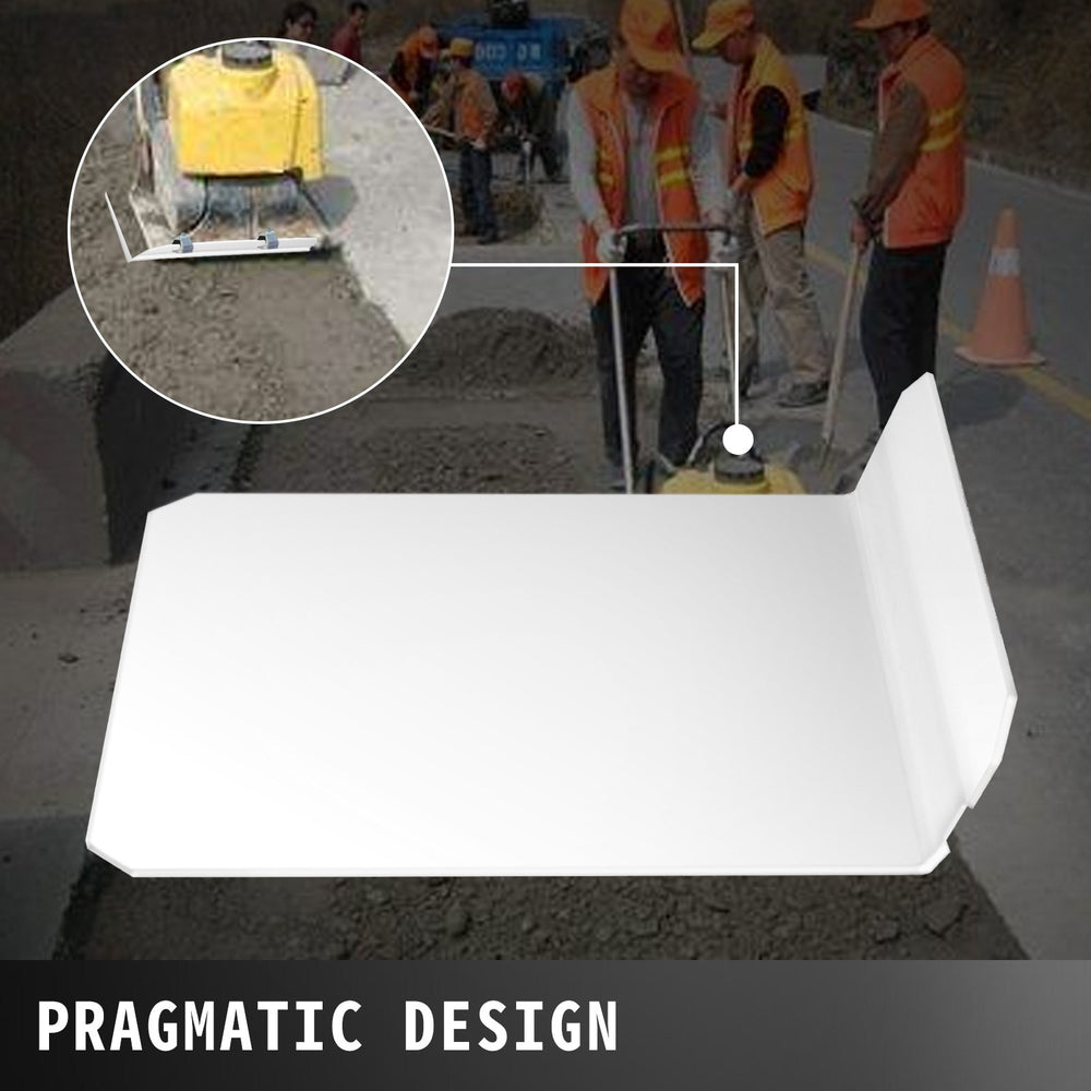 VEVOR Plate Compactor Pad Plate Compactor Tamper Pad Plate Tamper Pad Tamper Plate Mat for Wacker Plate Compactors Soil Compactor Compactor Machine Base Plate Cover Kit with Mounting Clamps