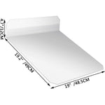 VEVOR Plate Compactor Pad Plate Compactor Tamper Pad Plate Tamper Pad Tamper Plate Mat for Wacker Plate Compactors Soil Compactor Compactor Machine Base Plate Cover Kit with Mounting Clamps