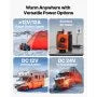 VEVOR Diesel Heater, 5-8KW, DC 12V/24V, All in One Portable Diesel Air Heater with Remote Control and LCD Screen, Fast Heating Low Noise, 4.5 L Fuel Tank for Trucks, Vans, RVs, Campers, and Garages