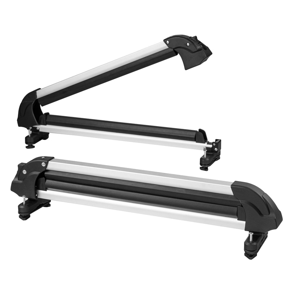 VEVOR Ski Snowboard Roof Rack 80.5 cm Universal Ski Rack for Car Roof with Lock